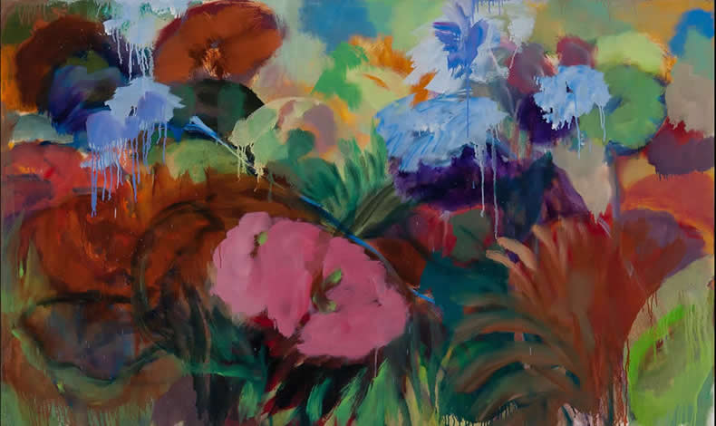 painting titled - Spring Garden, 2013